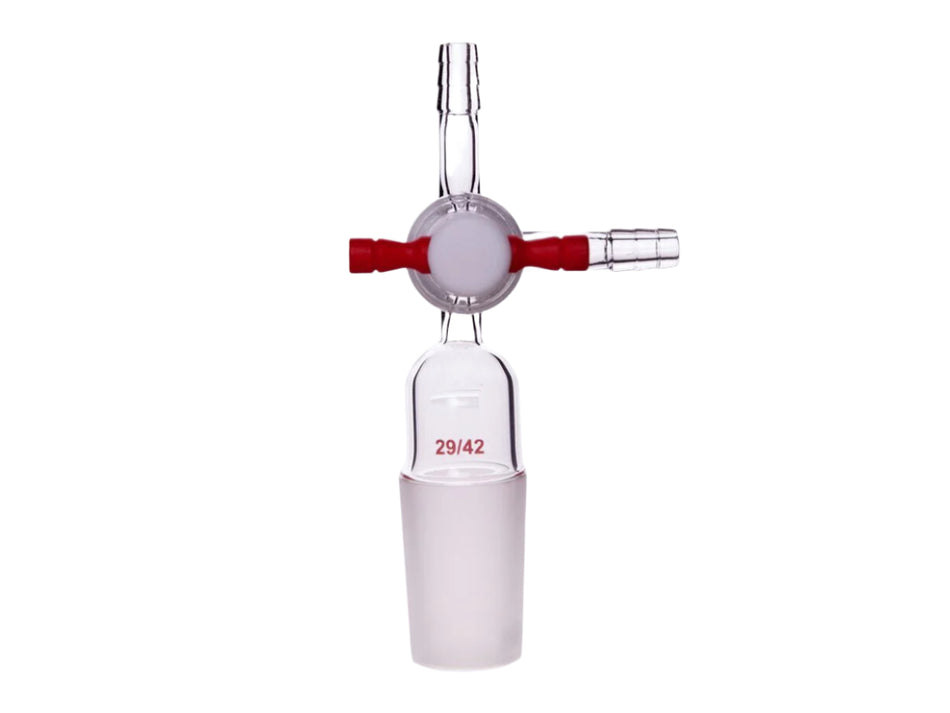 MSE PRO Joint, External Grinding Mouth: 29/42, with 2mm T-Type PTFE Valve