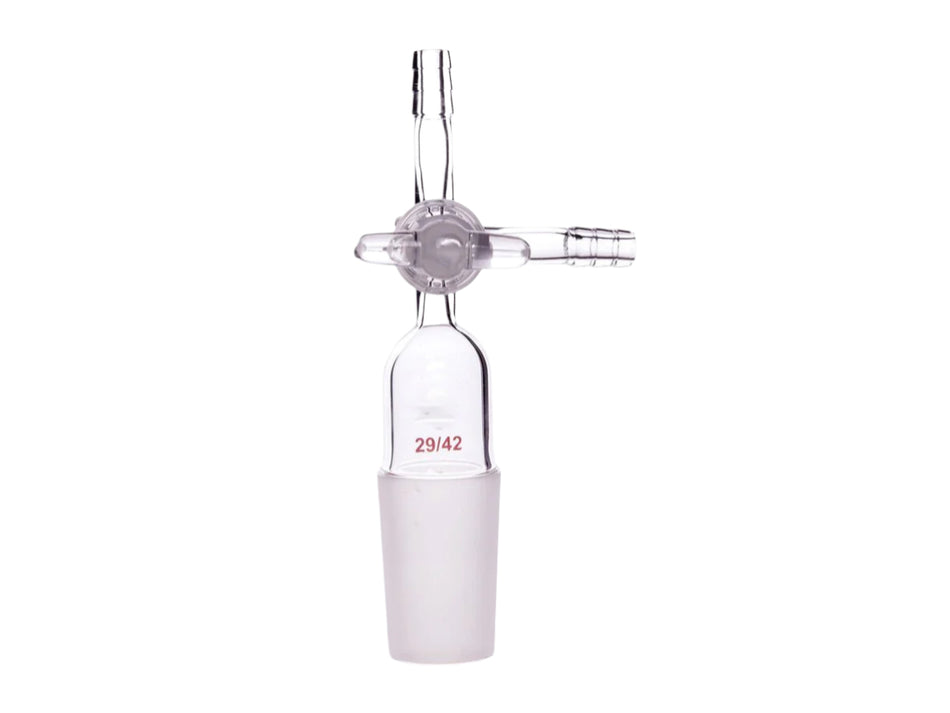 MSE PRO Joint, External Grinding Mouth: 29/42, with 2mm T-Type Three-Way Glass Door