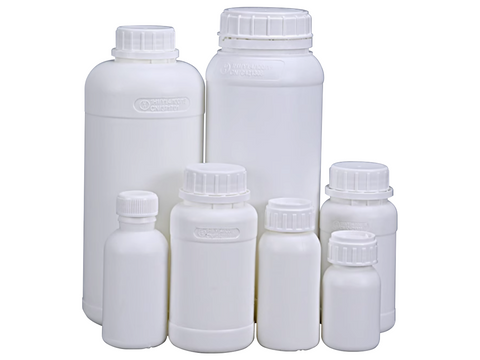 MSE PRO Laboratory HDPE Bottles for Storage and Transportation, Pack of 20 - MSE Supplies LLC