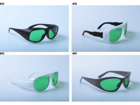 MSE PRO Laser Safety Glasses (630 - 660nm OD 3+, 800 - 830nm OD 3+, 900 - 1100nm OD 5+) - MSE Supplies LLC