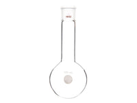 MSE PRO Long Neck Round Bottom Flask, Grinding Mouth: 19/22, Capacity: 100mL, Neck Length: 65mm