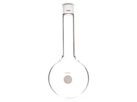 MSE PRO Long Neck Round Bottom Flask, Grinding Mouth: 19/22, Capacity: 250mL, Neck Length: 88mm