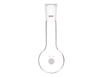 MSE PRO Long Neck Round Bottom Flask, Grinding Mouth: 24/40, Capacity: 100mL, Neck Length: 65mm