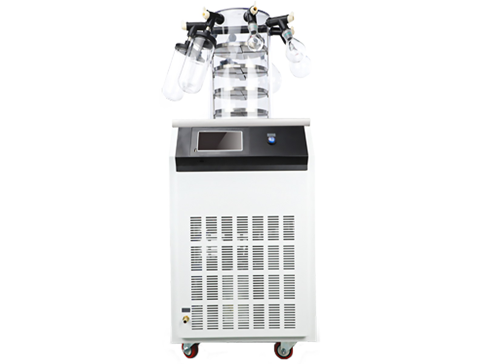 MSE PRO Manifolds Type Lab Freeze Dryer for Biologically Active Substance Drying, 4kg Water Capture Capacity, Water Baths and Dry Baths, MSE Supplies LLC, MSE Supplies