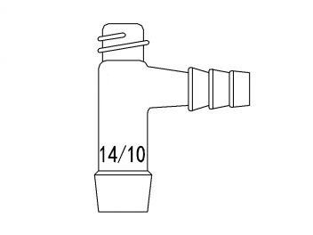 MSE PRO Micro-Adjustable Thermometer Cannula, with Small Nozzle, 14/10