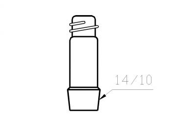 MSE PRO Micro-Adjustable Thermometer Sleeve, 14/10