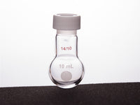 MSE PRO Micro Ribbed Round Bottom Flask, 14/10, 10mL