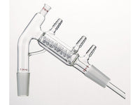 MSE PRO Micro-Still, Snake Cooling, (All-in-One) Grinding Mouth: 24/40, Thermometer Grinding Mouth: 10/18