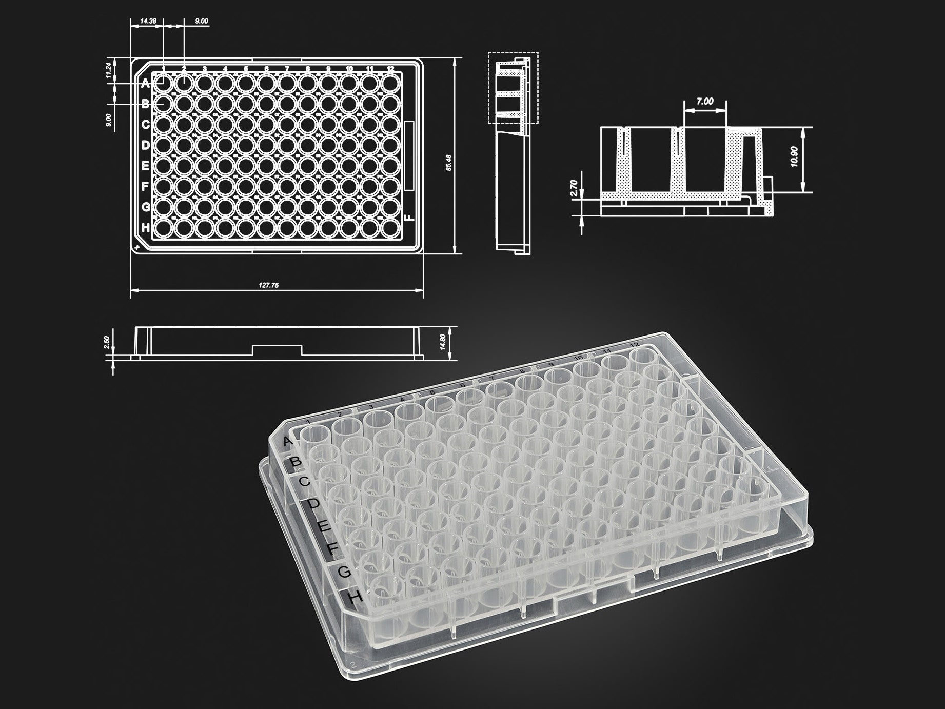 MSE PRO OptiWell™ Deep Well Plates, PCR Products, MSE Supplies LLC, MSE Supplies