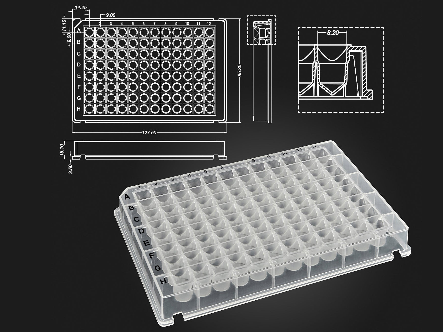 MSE PRO OptiWell™ Deep Well Plates, PCR Products, MSE Supplies LLC, MSE Supplies