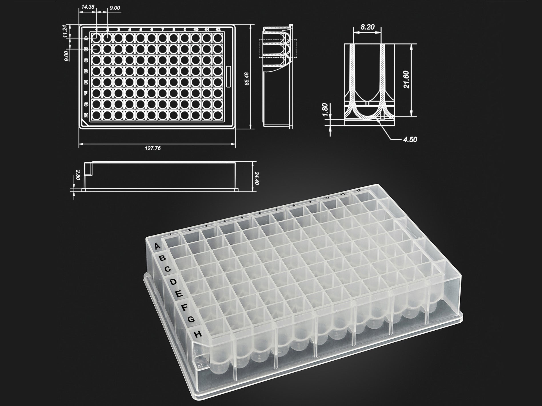 MSE PRO OptiWell™ Deep Well Plates, PCR Products, MSE Supplies LLC, MSE Supplies