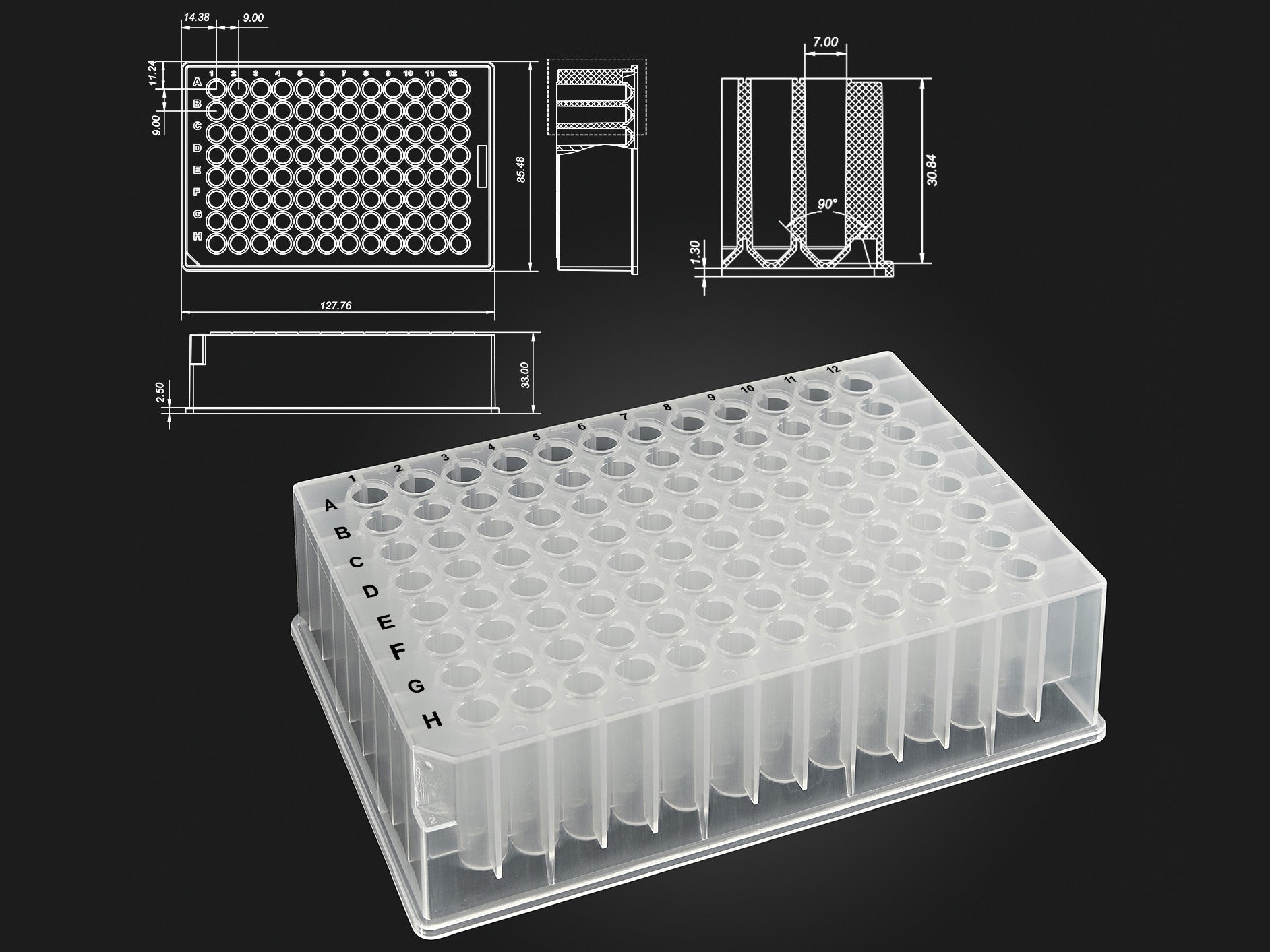 MSE PRO OptiWell™ Deep Well Plates, PCR Products, MSE Supplies LLC, MSE Supplies