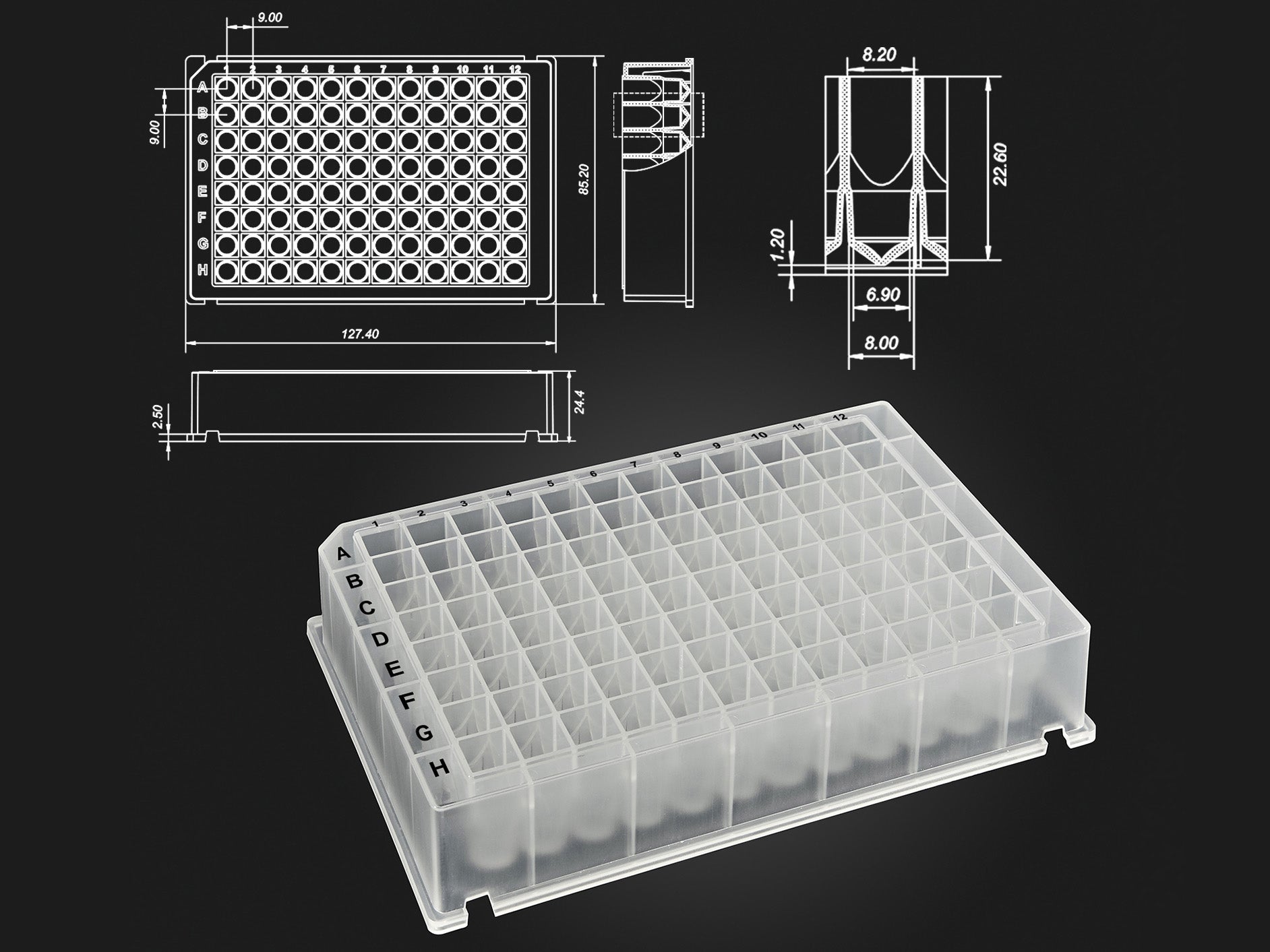 MSE PRO OptiWell™ Deep Well Plates, PCR Products, MSE Supplies LLC, MSE Supplies