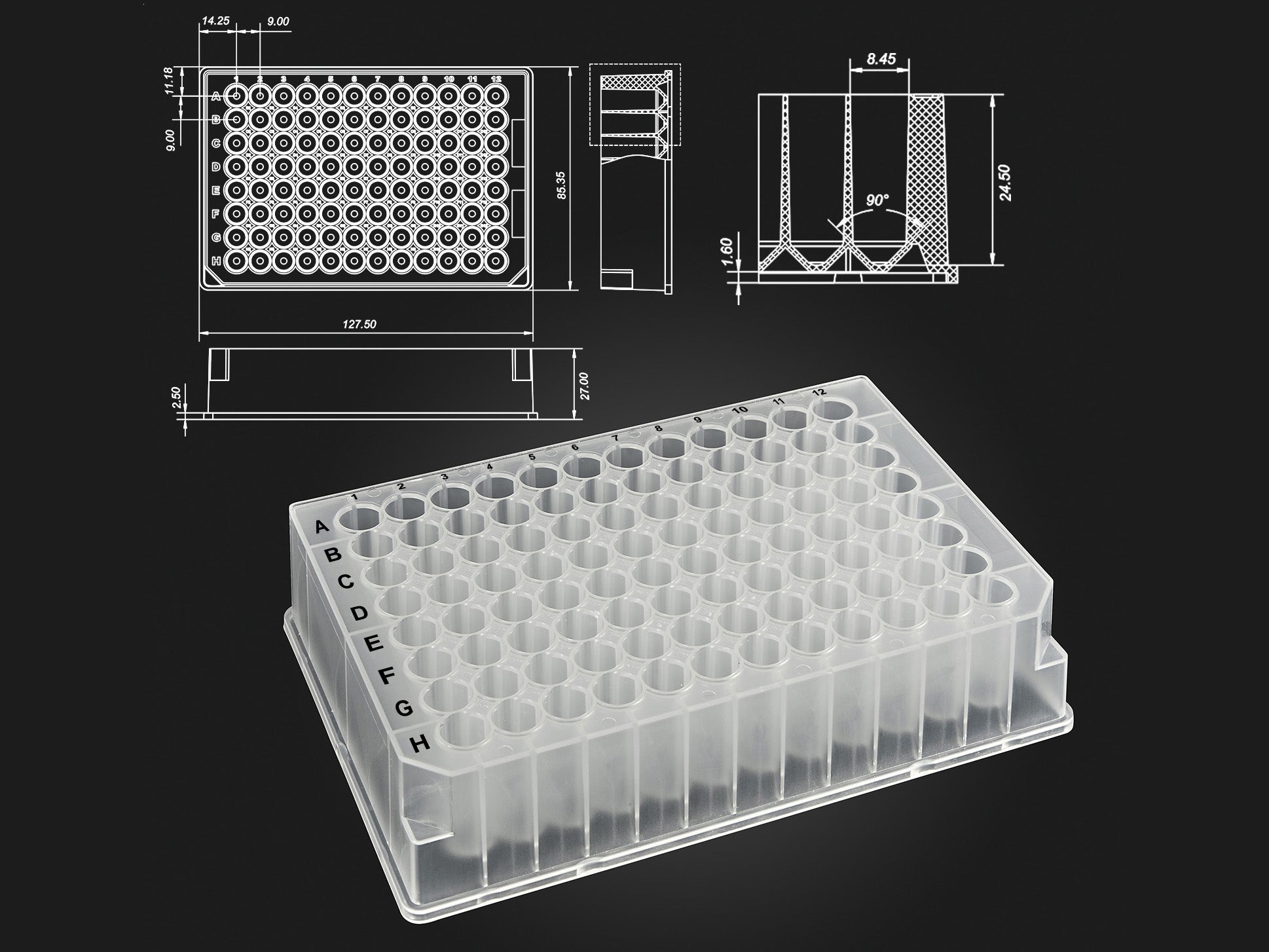 MSE PRO OptiWell™ Deep Well Plates, PCR Products, MSE Supplies LLC, MSE Supplies