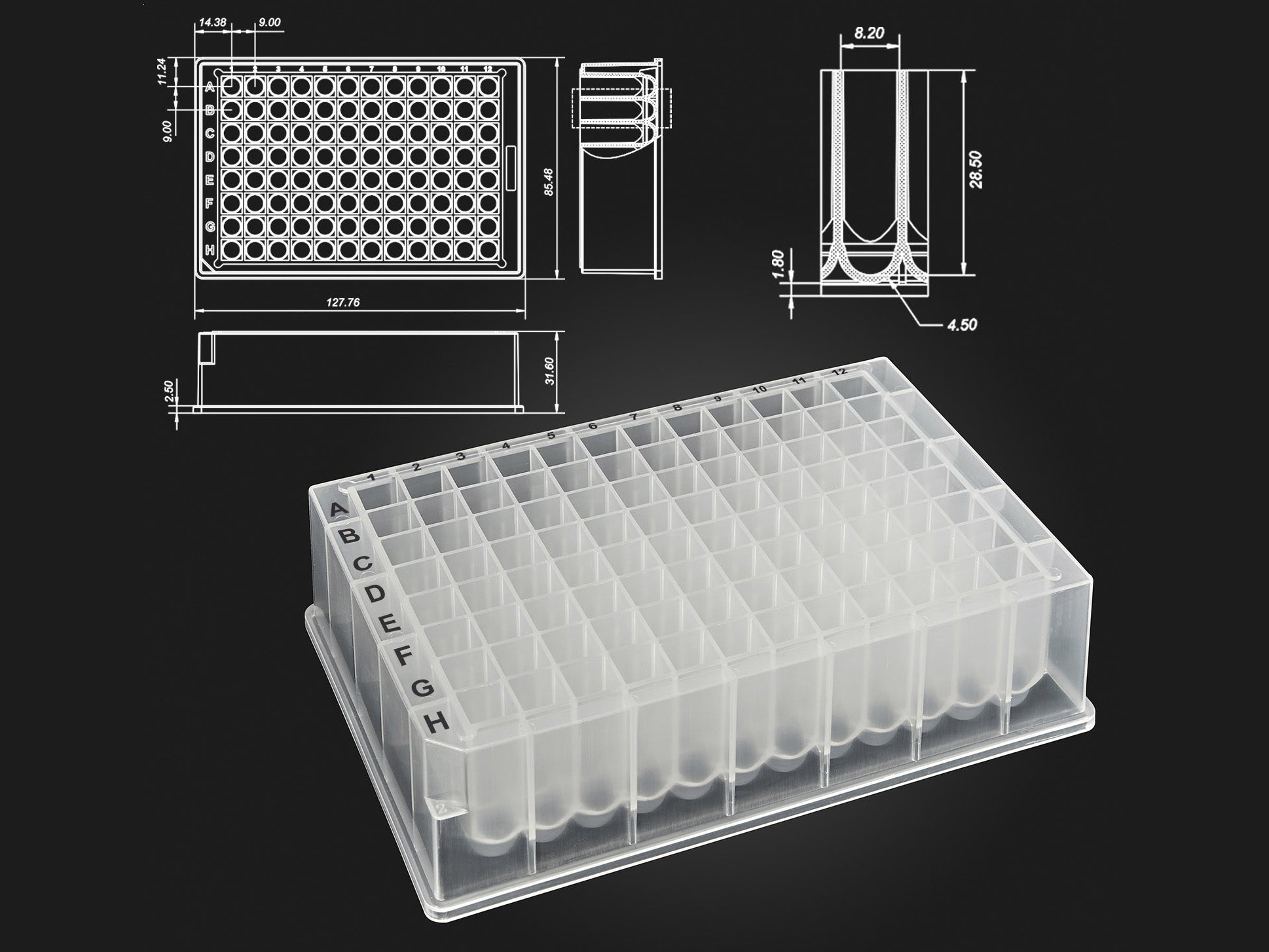 MSE PRO OptiWell™ Deep Well Plates, PCR Products, MSE Supplies LLC, MSE Supplies
