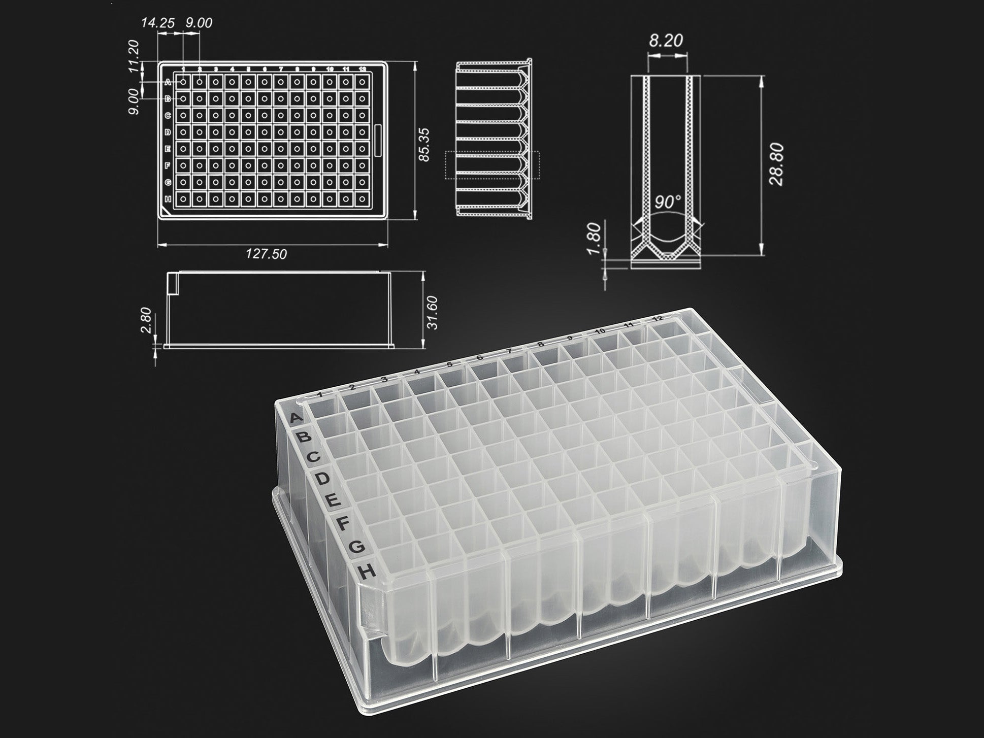 MSE PRO OptiWell™ Deep Well Plates, PCR Products, MSE Supplies LLC, MSE Supplies