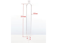 MSE PRO Plus Ears Chromatography Column, φ80mm, Effective Length 305mm, Gate Aperture: 4mm, 24/40 - MSE Supplies LLC