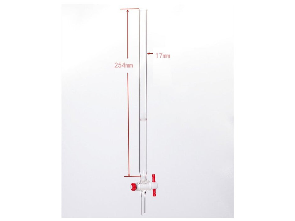 MSE PRO PTFE Gate Column, φ17mm, Effective Length: 254mm