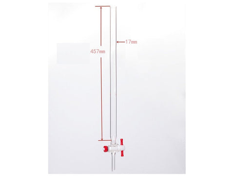 MSE PRO PTFE Gate Column, φ17mm, Effective Length: 457mm - MSE Supplies LLC