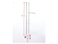 MSE PRO PTFE Gate Column, φ26mm, Effective Length: 203mm - MSE Supplies LLC