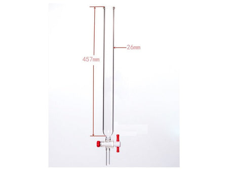 MSE PRO PTFE Gate Column, φ26mm, Effective Length: 457mm - MSE Supplies LLC