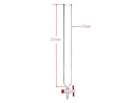 MSE PRO PTFE Gate Column, φ32mm, Effective Length: 254mm - MSE Supplies LLC