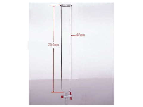 MSE PRO PTFE Gate Column, φ46mm, Effective Length: 254mm - MSE Supplies LLC