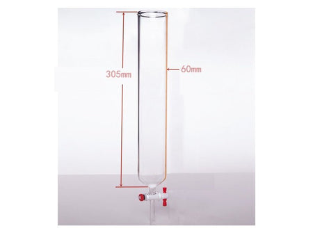 MSE PRO PTFE Gate Column, φ60mm, Effective Length: 305mm - MSE Supplies LLC