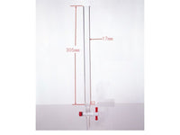 MSE PRO PTFE Gate Column with Sand Plate, φ17mm, Effective Length: 305mm - MSE Supplies LLC