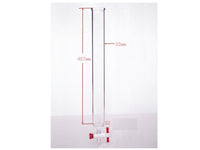 MSE PRO PTFE Gate Column with Sand Plate, φ32mm, Effective Length: 457mm - MSE Supplies LLC