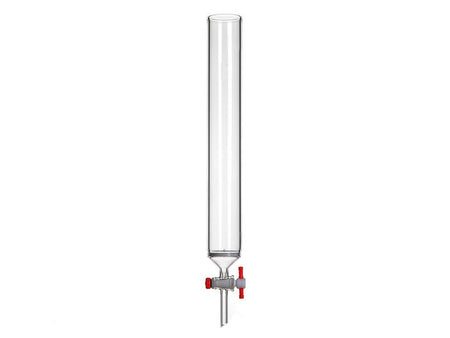 MSE PRO PTFE Gate Column with Sand Plate, φ46mm, Effective Length: 305mm - MSE Supplies LLC
