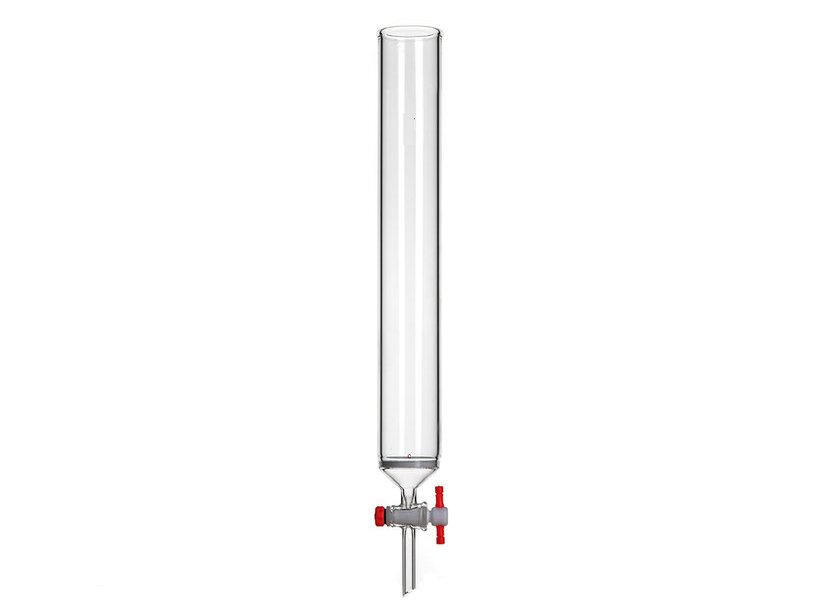 MSE PRO PTFE Gate Column with Sand Plate, φ46mm, Effective Length: 305mm - MSE Supplies LLC