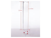 MSE PRO PTFE Gate Column with Sand Plate, φ60mm, Effective Length: 254mm - MSE Supplies LLC