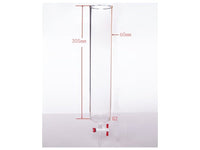 MSE PRO PTFE Gate Column with Sand Plate, φ60mm, Effective Length: 305mm - MSE Supplies LLC