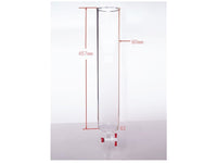 MSE PRO PTFE Gate Column with Sand Plate, φ80mm, Effective Length: 457mm - MSE Supplies LLC