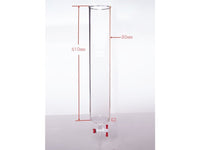 MSE PRO PTFE Gate Column with Sand Plate, φ80mm, Effective Length: 610mm - MSE Supplies LLC