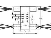 MSE PRO Quad 2×2 Bypass Optical Switch - MSE Supplies LLC