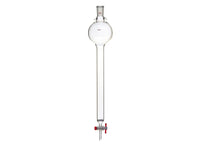 MSE PRO Sand Plate Chromatography Column with Hook, 24/40, φ32mm, Effective Length 305mm, Storage Ball Capacity 500mL - MSE Supplies LLC