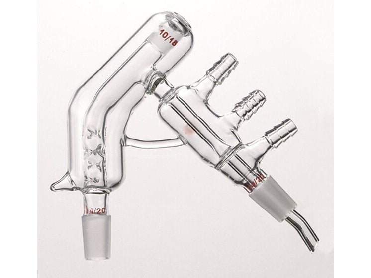 MSE PRO Sandwich Micro-Drying Still, Grinding Mouth: 14/20, Thermometer Grinding Mouth: 10/18