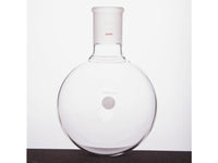 MSE PRO Single Neck Round Bottom Ball Bottle, Thick Wall High Strength, Grinding Mouth: 34/45, 1000mL