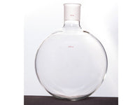MSE PRO Single Neck Round Bottom Ball Bottle, Thick Wall High Strength, Grinding Mouth: 45/50, 5000mL