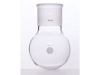 MSE PRO Single Neck Round Bottom Ball Bottle, Thick Wall High Strength, Grinding Mouth: 55/50, 500mL