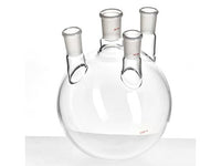 MSE PRO Small Angle Four-Mouth Ball Bottle, Main Mouth: 29/42, Side Mouth: 24/40, Front Mouth: 24/40, 3L