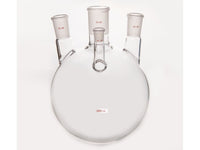 MSE PRO Small Angle Four-Mouth Ball Bottle, Main Mouth: 34/45, Side Mouth: 24/40, Front Mouth: 14/20, 3L