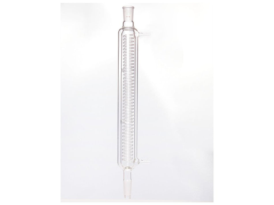 MSE PRO Snake-Shaped Condenser with Sandwich, 24/40, Sandwich Length 400mm, φ10mm Small Nozzle