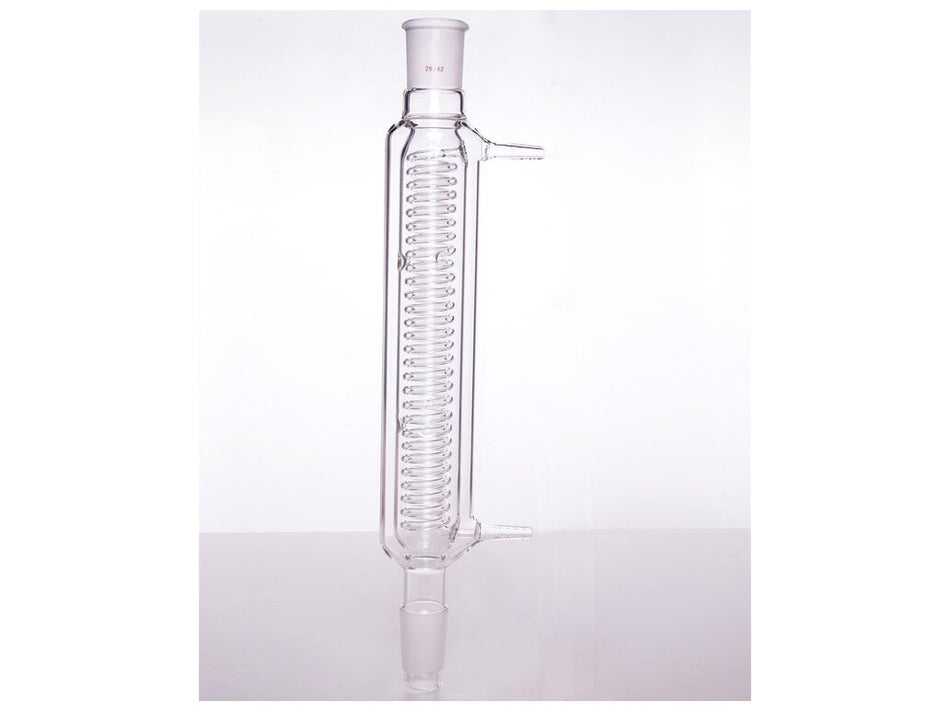 MSE PRO Snake-Shaped Condenser with Sandwich, 29/42, Sandwich Length 300mm, φ10mm Small Nozzle