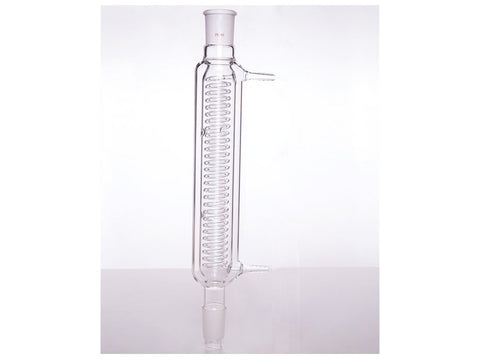 MSE PRO Snake-Shaped Condenser with Sandwich, 29/42, Sandwich Length 300mm, φ10mm Small Nozzle