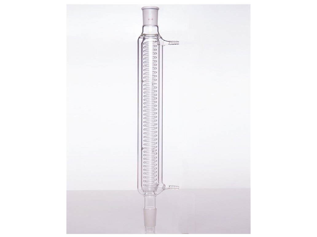 MSE PRO Snake-Shaped Condenser with Sandwich, 29/42, Sandwich Length 400mm, φ10mm Small Nozzle