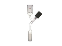 MSE PRO Solvent Transfer Joint, 4mm High Vacuum Valve, 24/40, Total Height × Width: 180×75mm - MSE Supplies LLC