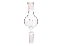 MSE PRO Splash-Proof Balls, Perforated Glass, Upper Mouth: 24/40, Lower Mouth: 24/40, 100mL - MSE Supplies LLC